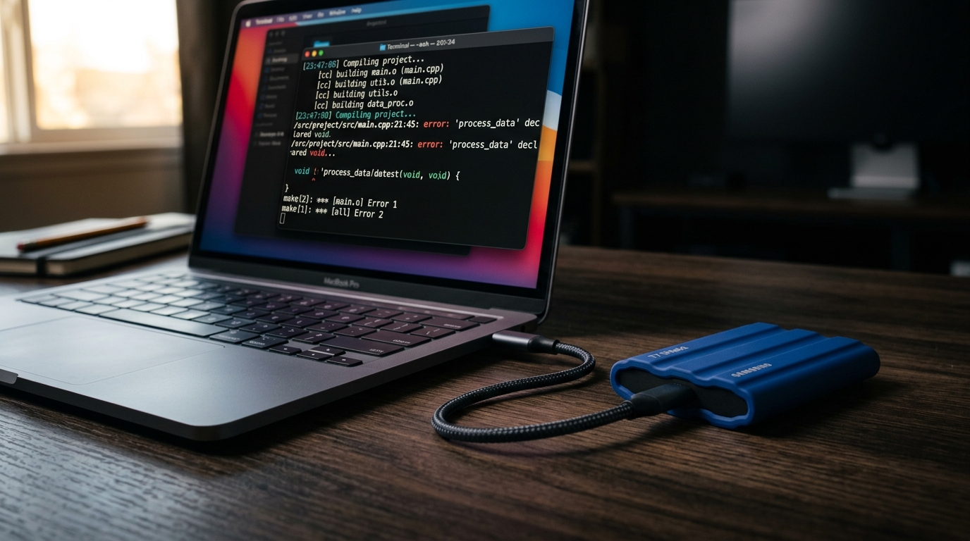 Solving the 200GB Android Studio SDK and Gradle Cache Bottleneck: External SSD Performance for Android Engineers