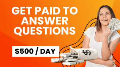 GET PAID TO ANSWER QUESTIONS