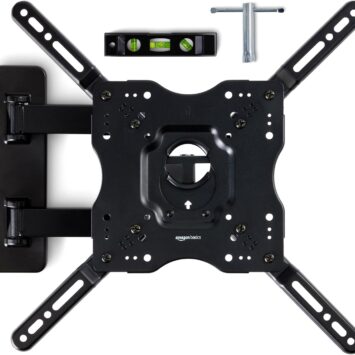 Amazon Basics Full Motion TV Wall Mount Review