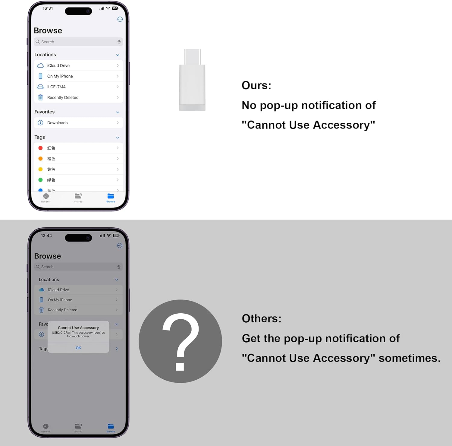 SZHAIYIJIN SD Card Reader for iPhone: Easy Plug & Play Review - Image 6