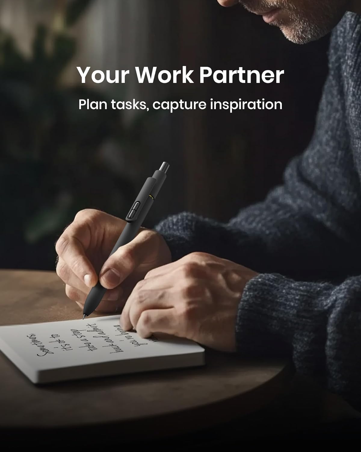 8 Pcs Gel Pens - 0.7mm Fine Point Smooth Writing Black Ink, Quick-Dry Long Lasting Fidge Pens, School & Office Supplies for Men Women - Image 7