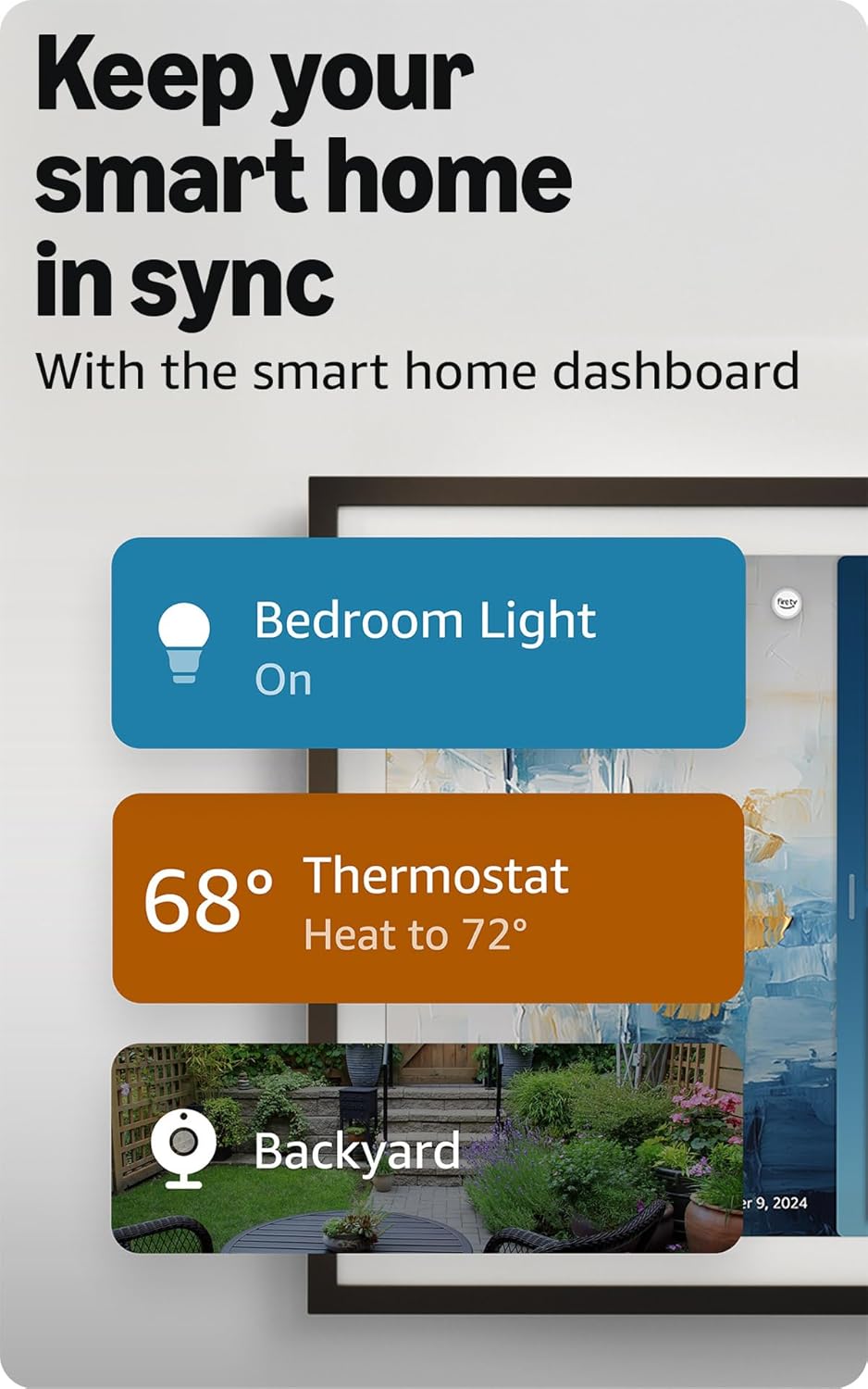 Amazon Echo Show 15 (newest model), Full HD 15.6" kitchen hub for home organization, with built-in Fire TV, Designed for Alexa+ - Image 7