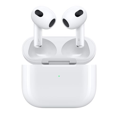 Apple AirPods (3rd Generation) EarPods with Lightning Charging Case & ...