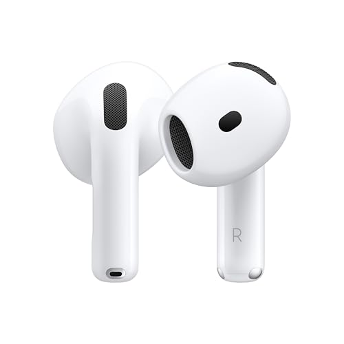 Apple AirPods 4 Wireless Earbuds, Bluetooth Headphones, with Active Noise ...