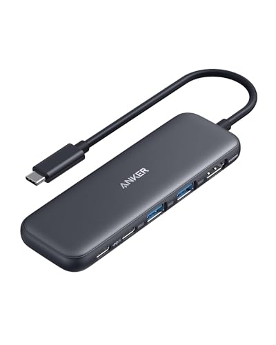 Anker USB C Hub, 5-in-1 USBC to HDMI Splitter with ...