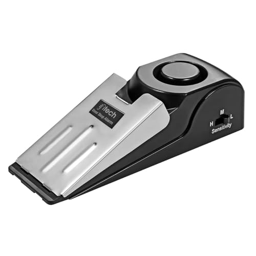 IFITech Door Stop Alarm, Wedge Door Stopper Alarm with 3 ...