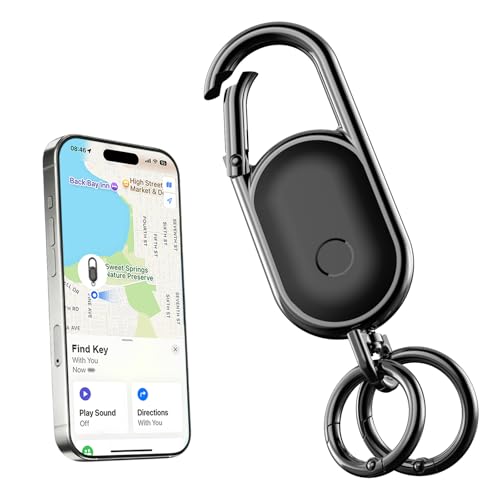 Keychain,Key Finder Built-in Anti-Loss Tracker,Works with Apple Find My (iOS ...