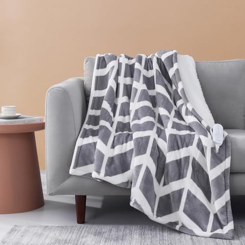 VENTIMI Electric Blanket Heated Throw, 50