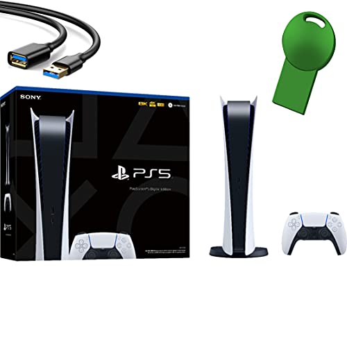 Sony PS5 PlayStation 5 Digital Edition Gaming Console + 1 ...