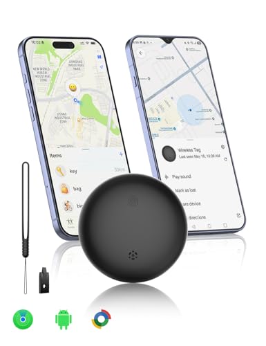 2-in-1 Air Tracker Tag for iOS & Android