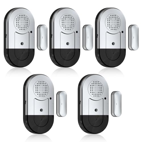 Wireless Door Window Open Alarm Home Security Magnetic Burglar Alarm ...
