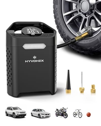 Heavy-Duty 160 PSI Tire Inflator Portable Air Compressor, 1 Min ...