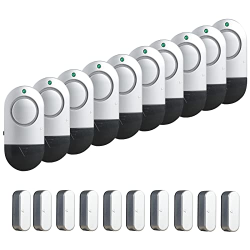 Window Alarm Sensors, Door Alarms for Home Security Loud, 120DB ...