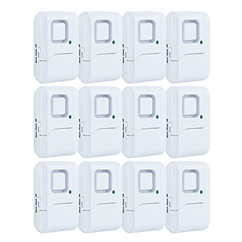 UltraPro Personal Security Window and Door Alarm, 12 Pack, DIY ...