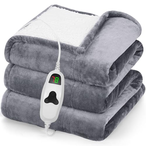 greenoak Heated Blanket Electric Throw 50