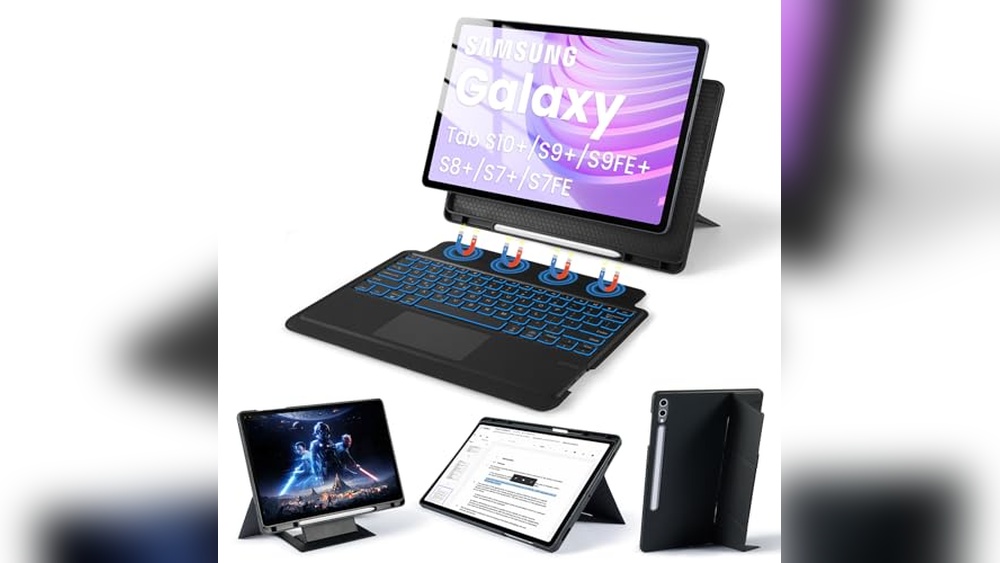 Best Trackpad Keyboard Case for Samsung Galaxy 12.4 inch S10 Plus