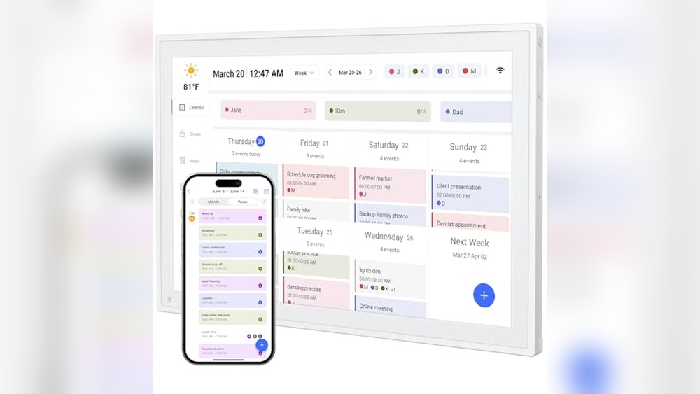 Digital Calendar 10.1inch Smart WiFi Review: Family Scheduler Guide